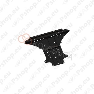 Kolchuga Steel Skid Plate Audi A4 В8 2011-2015 2.0 TDI, 2.0 TFSi (Engine, Gearbox, Radiator Protection)